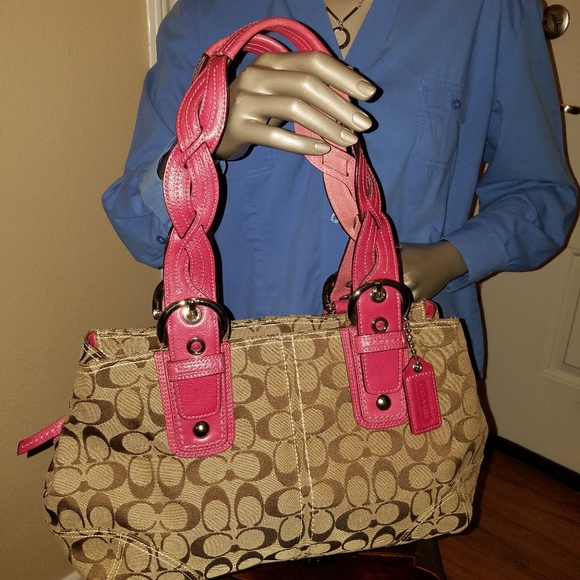 Coach Handbags - COACH SoHo Signature Tote Coach Handbags - COACH SoHo Signature Tote